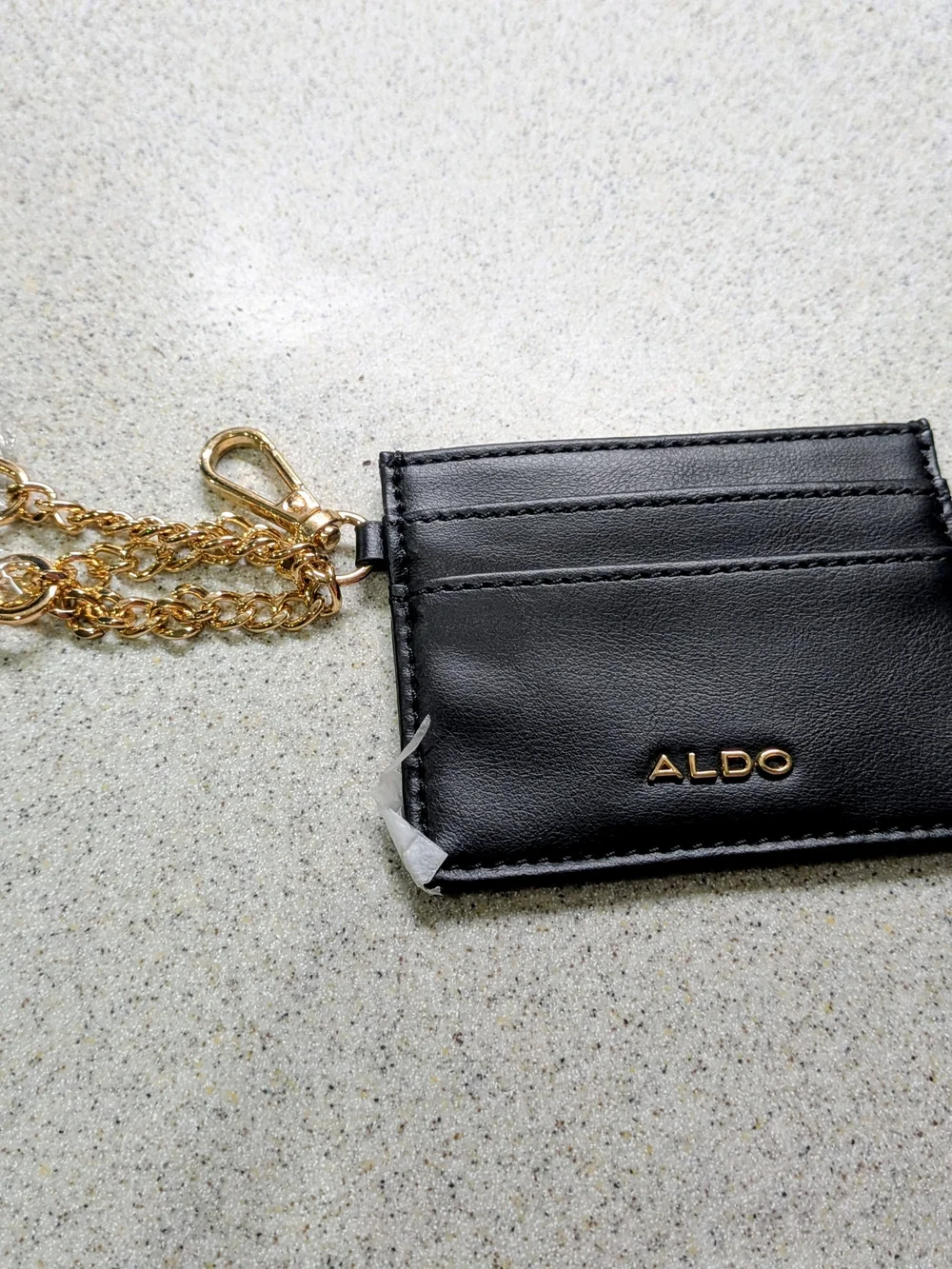 AldoTwo-Tone Black and Beige Top-Handle Satchel